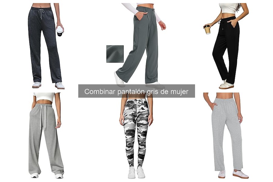Comparativa de pantalones grises de mujer: precios y calidades