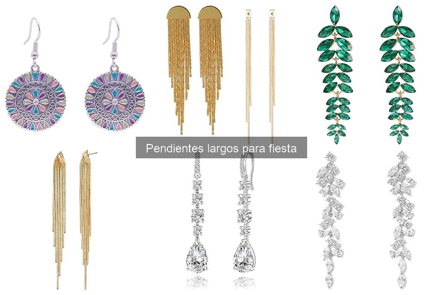 Comparativa de Pendientes Largos para Fiesta y Eventos