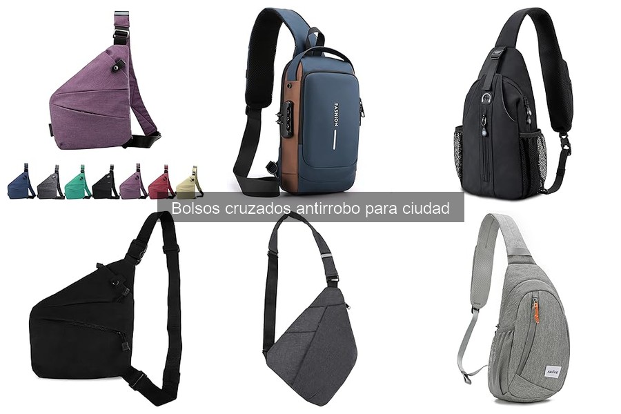 Comparativa de precios de bolsos cruzados antirrobo