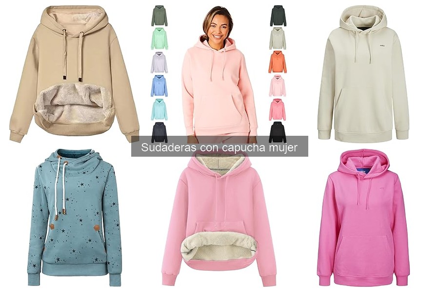 Comparativa de Sudaderas con Capucha para Mujer