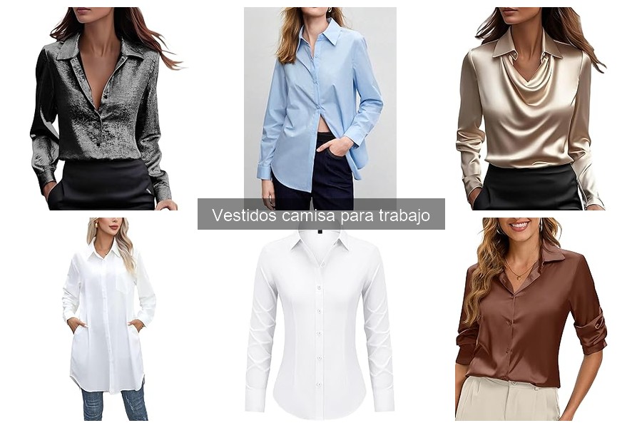 Comparativa de Vestidos Camisa para Trabajo: Marcas y Estilos