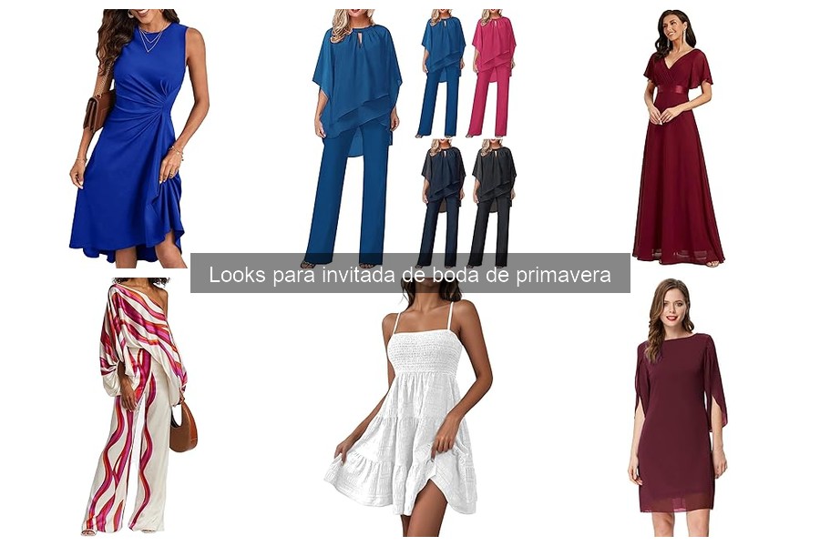 Comparativa de vestidos largos y cortos para bodas de primavera