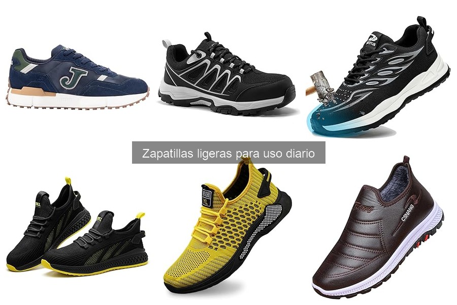 Comparativa de zapatillas ligeras para uso diario