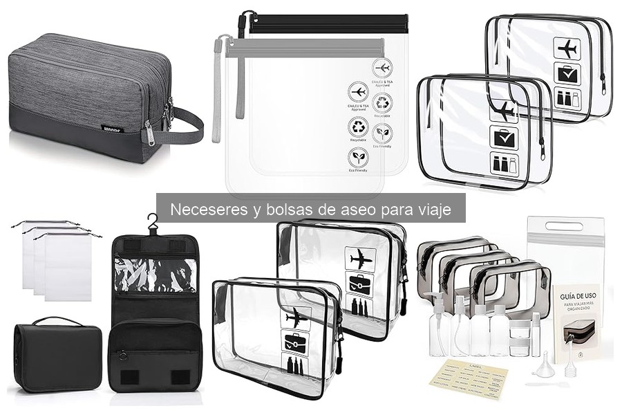 Comparativa: Neceseres de Viaje vs. Maletas de Aseo
