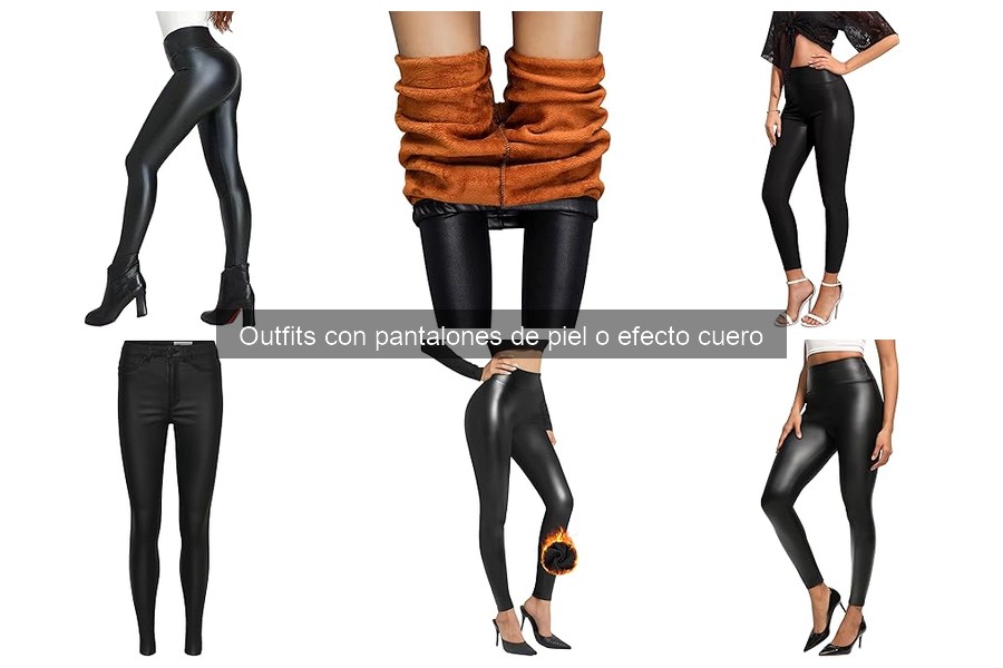 Comparativa: Pantalones de piel vs. otros materiales
