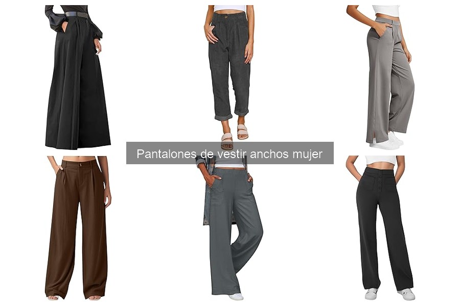 Comparativa: Pantalones de Vestir Anchos vs Ajustados Mujer