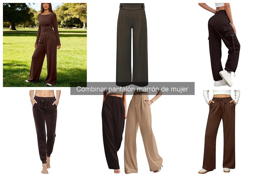 Comparativa: Pantalones Marrones vs. Colores Neutros