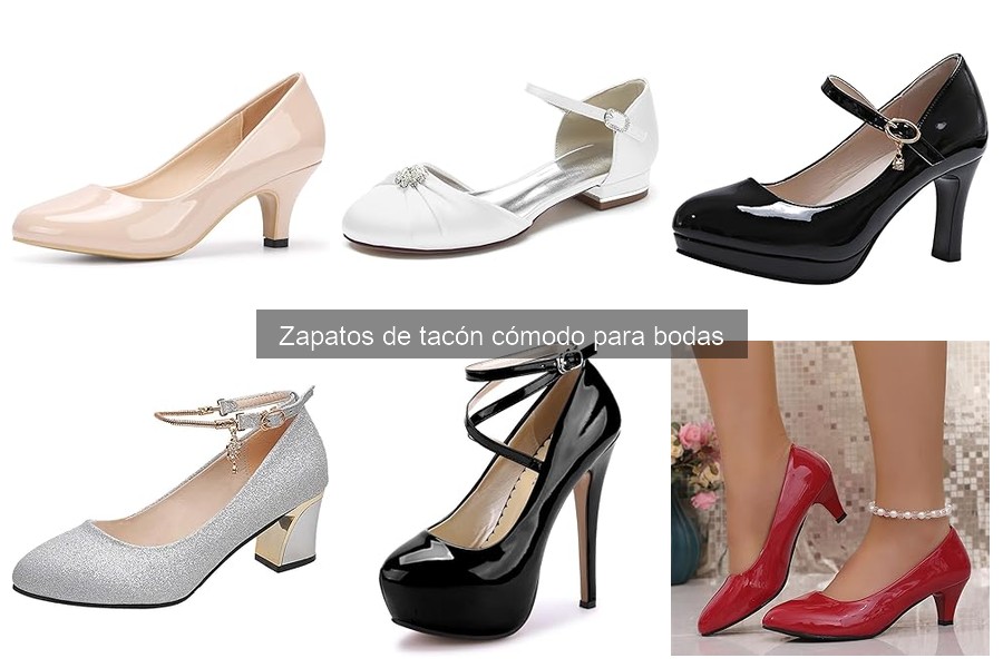 Comparativa: Tacones cómodos vs tacones tradicionales para bodas