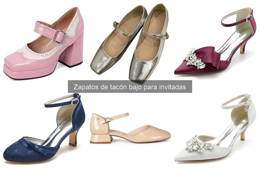 Comparativa: Zapatos de Tacón Bajo vs Alto para Invitadas