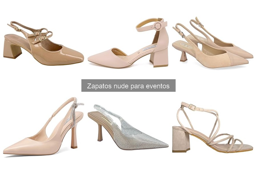 Comparativa: Zapatos Nude vs. Otros Colores para Eventos