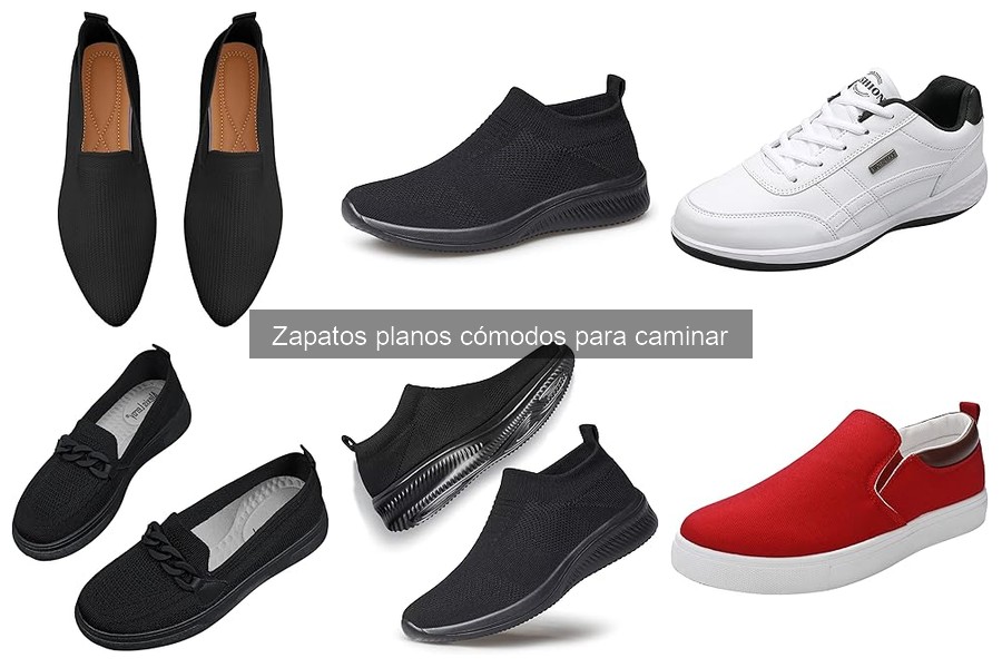 Comparativa: Zapatos planos vs deportivos para caminatas largas