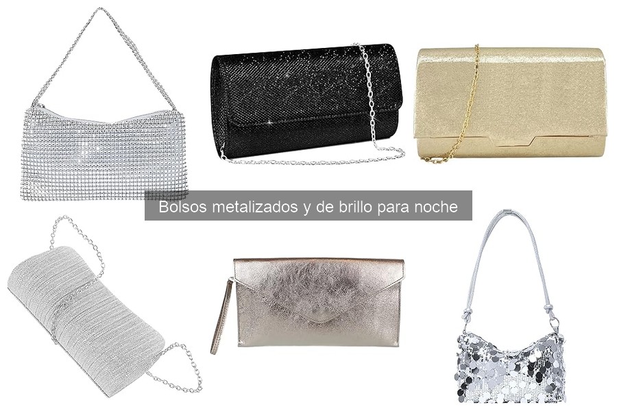 Compra bolsos metalizados baratos: las mejores opciones