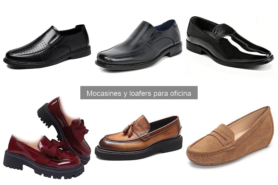 Compra mocasines y loafers para oficina con ofertas especiales