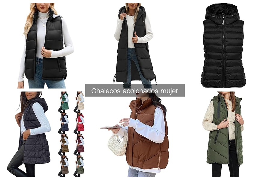 Comprar Chalecos Acolchados de Calidad para Mujer