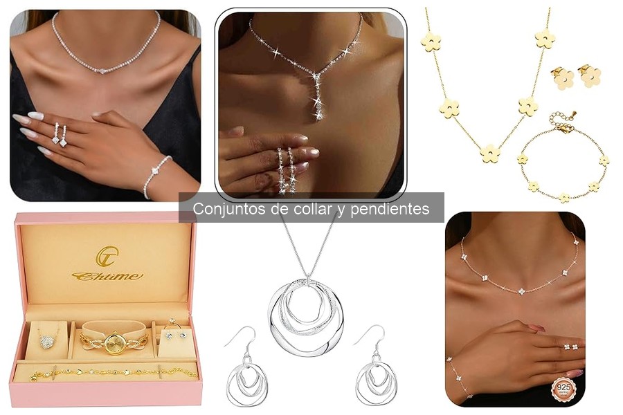 Consejos para Combinar Conjuntos de Collar y Pendientes