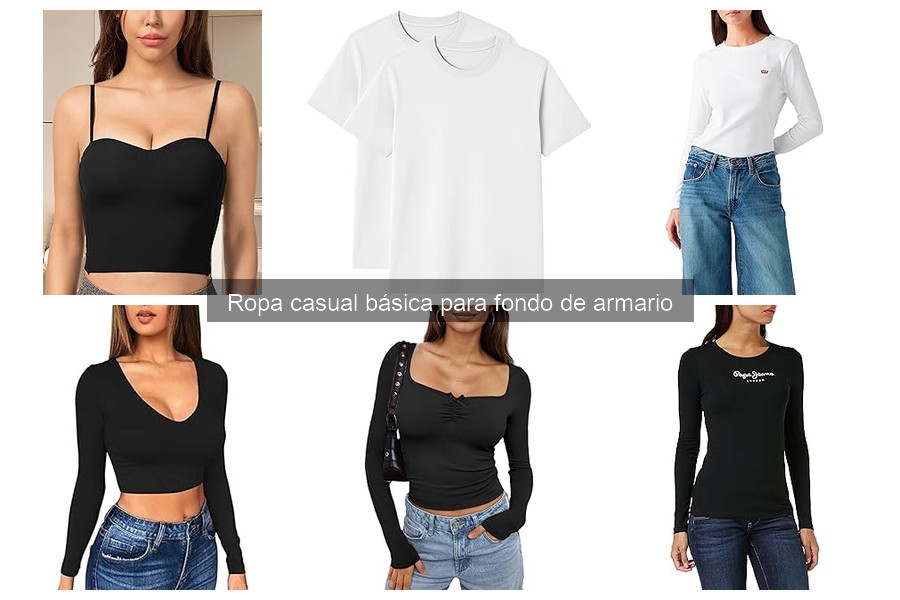 Consejos para combinar ropa casual básica en tu armario