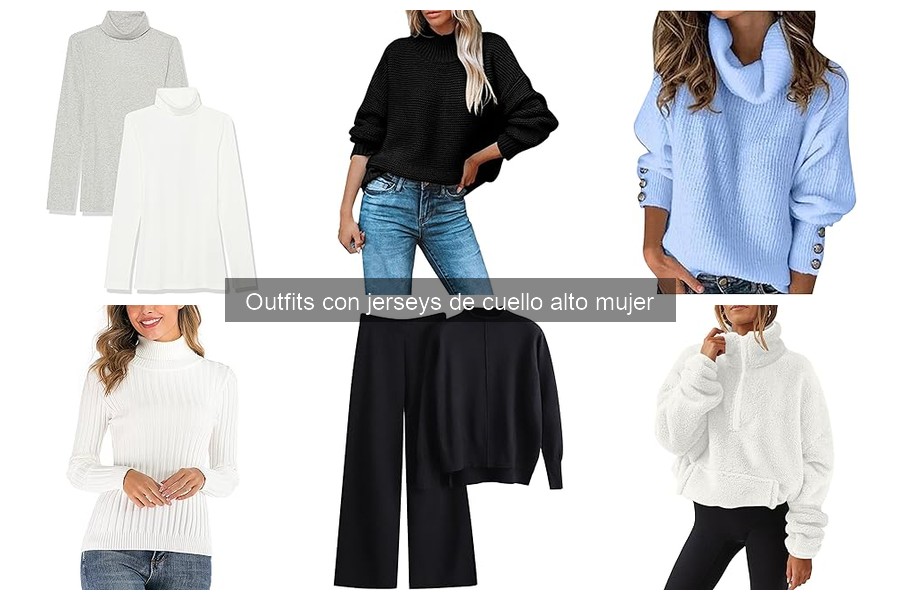 Consejos para Cuidar Jerseys de Cuello Alto de Mujer