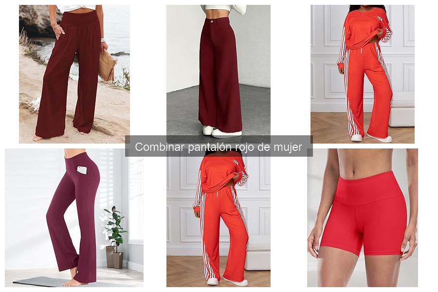Consejos para Cuidar tus Pantalones Rojos de Mujer