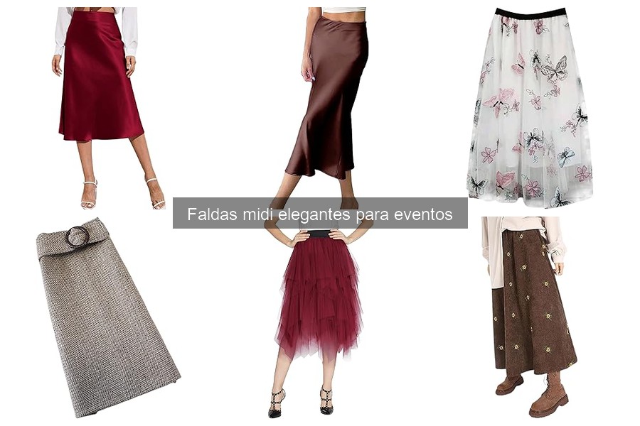 Consejos para el cuidado de faldas midi elegantes