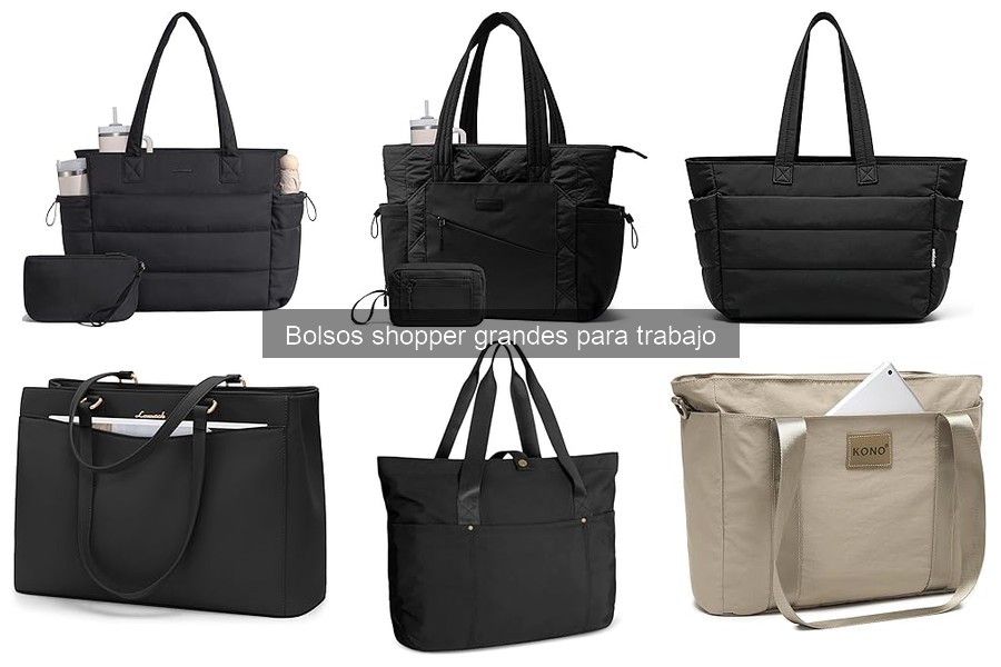 Consejos para limpiar y cuidar bolsos shopper grandes