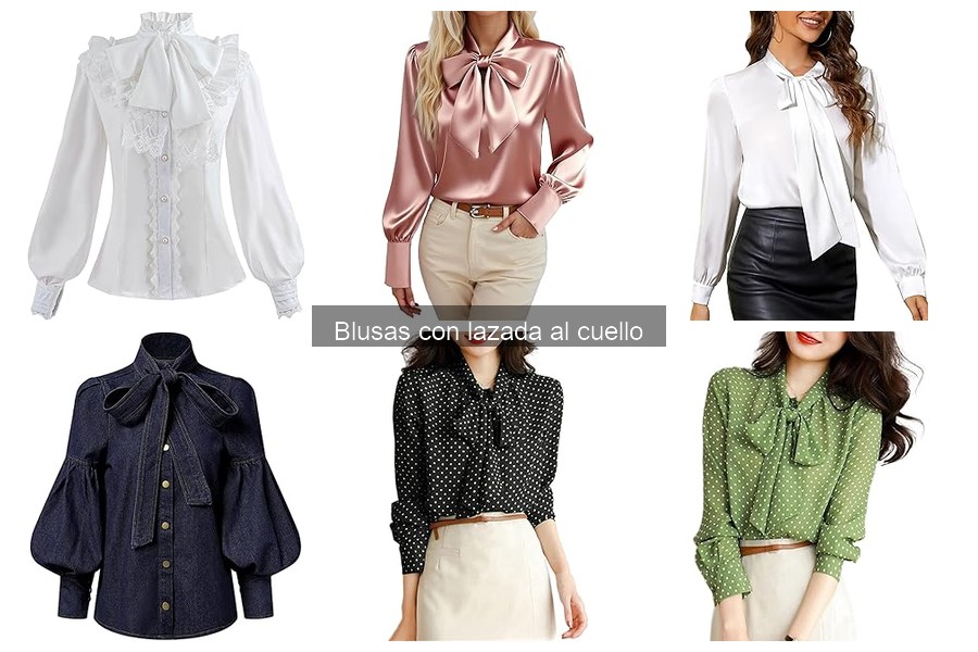 Cuidados esenciales para blusas con lazada al cuello