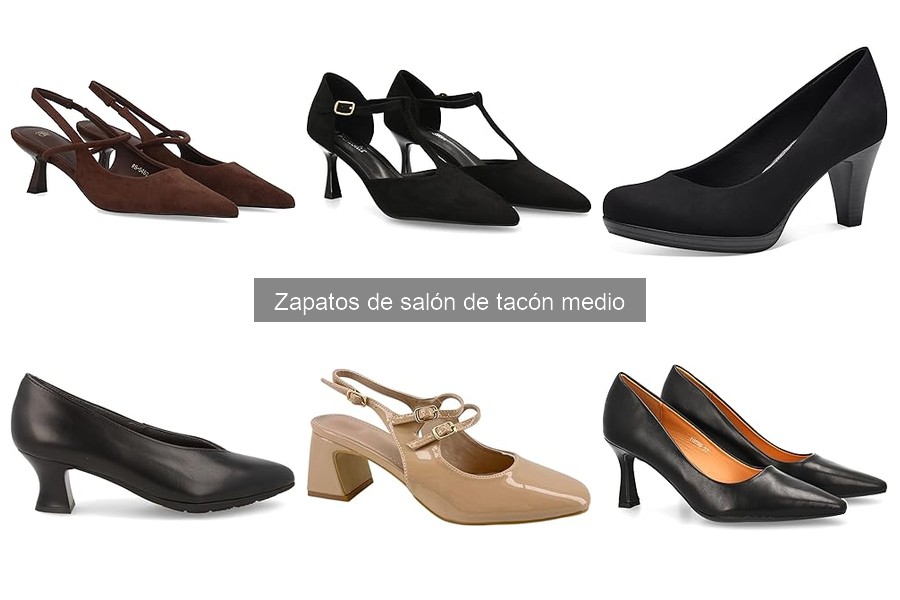 Cuidados esenciales para zapatos de salón de tacón medio