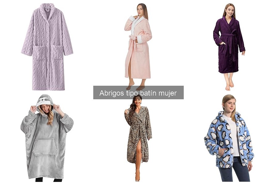 Cuidados y mantenimiento de abrigos tipo batín mujer