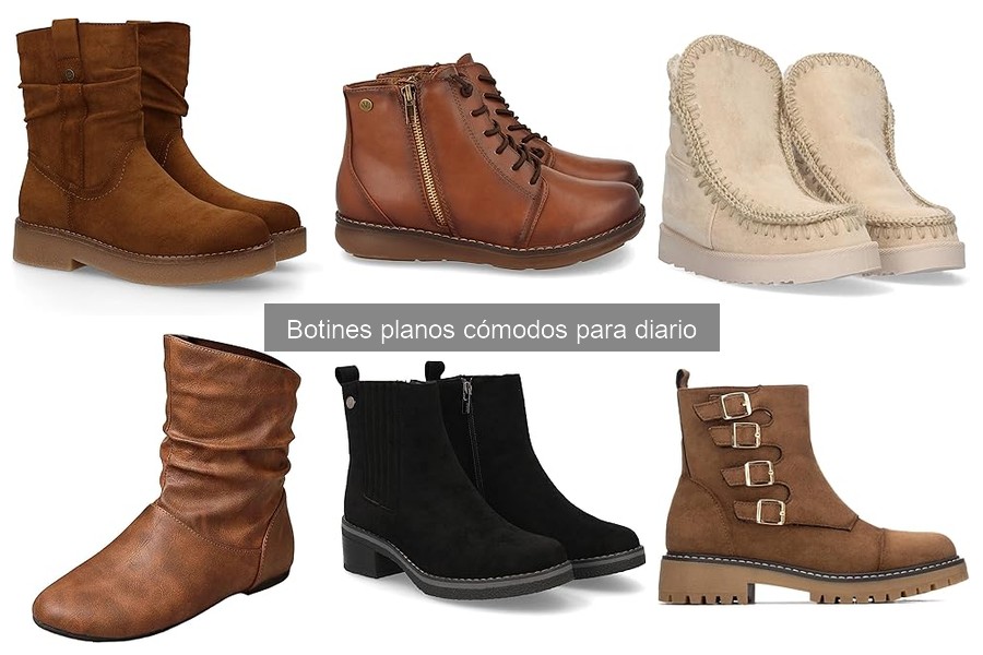 Cuidados y Mantenimiento de Botines Planos Cómodos