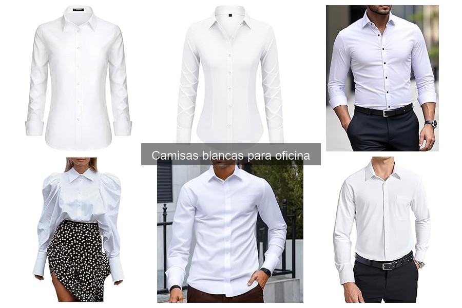 Cuidados y mantenimiento de camisas blancas de oficina
