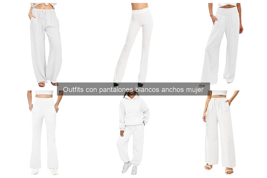 Cuidados y mantenimiento de pantalones blancos anchos