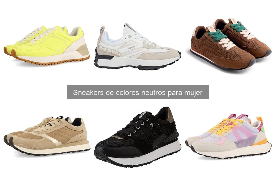 Descubre las Sneakers de Colores Neutros para Mujer
