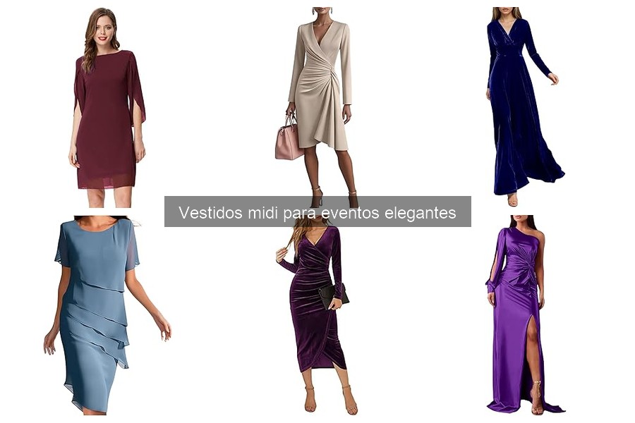 Descubre los Vestidos Midi: Elegancia para Eventos Especiales