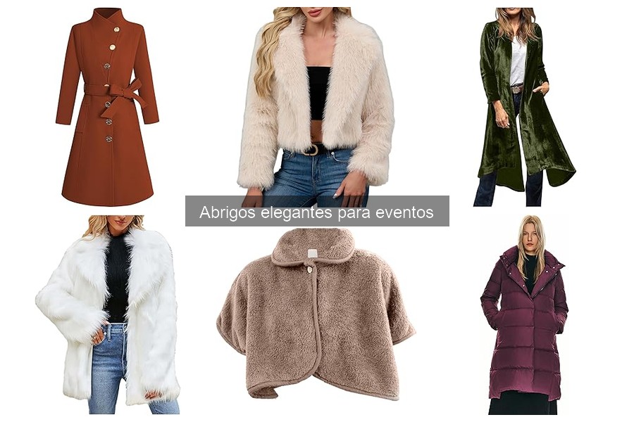 Dónde comprar abrigos elegantes para eventos con descuentos