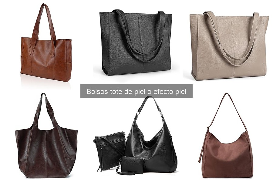 Dónde comprar bolsos tote de piel con descuento online y en tienda