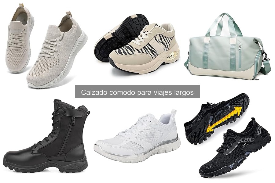 Dónde comprar calzado cómodo para viajes largos