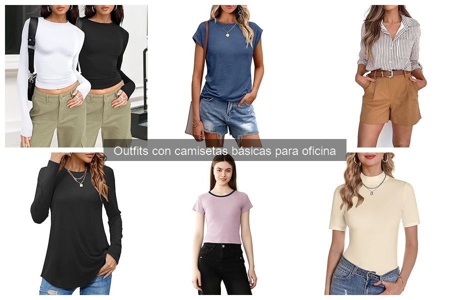Dónde comprar camisetas básicas para oficina con envío rápido