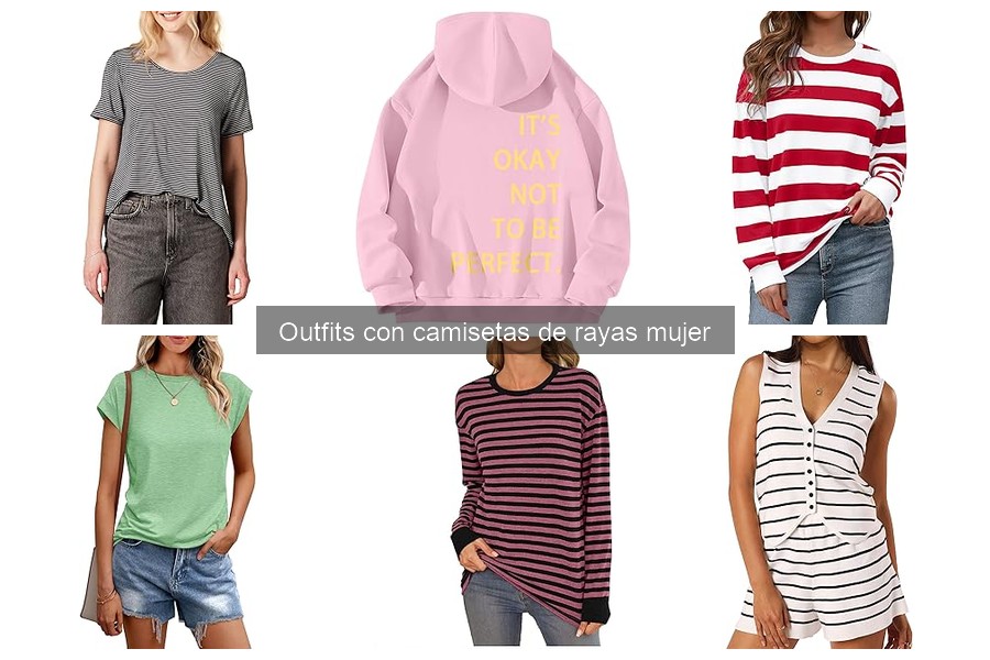 Dónde comprar camisetas de rayas para mujer online
