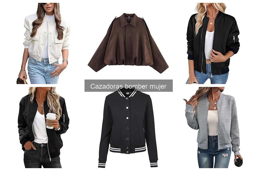 Dónde comprar cazadoras bomber para mujer: Guía completa