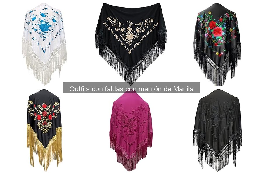Dónde comprar faldas y mantones de Manila online