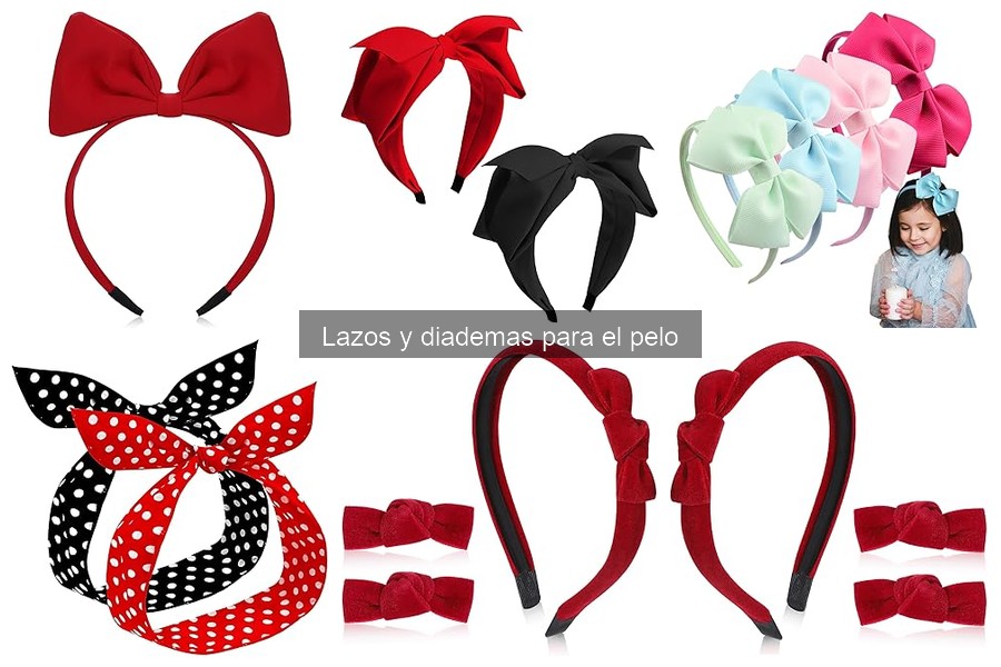 Dónde comprar lazos y diademas para el pelo online