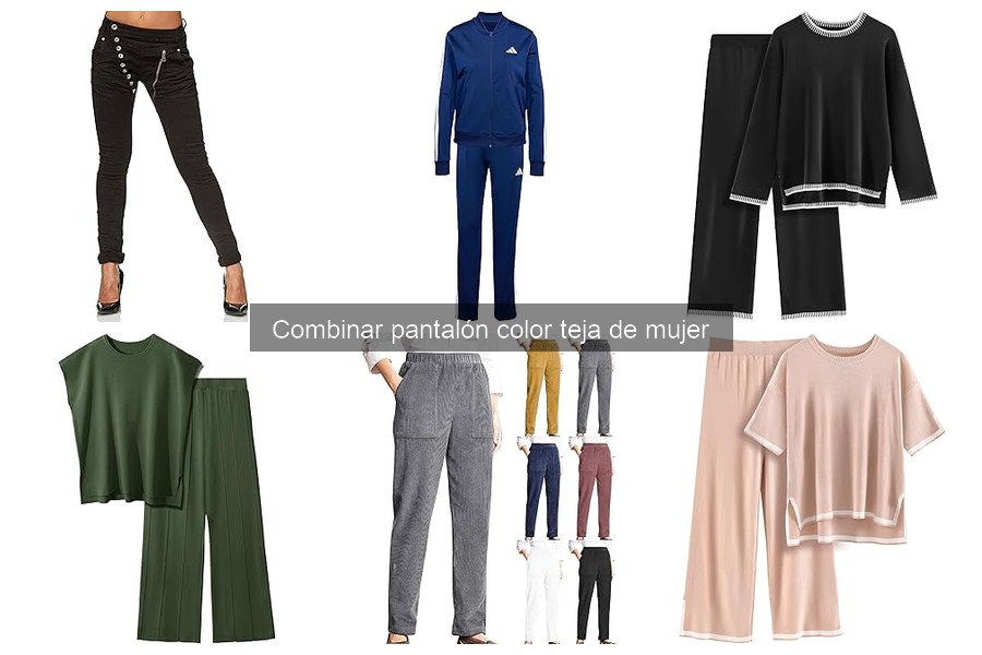 Dónde comprar pantalón color teja para mujer: Guía 2023