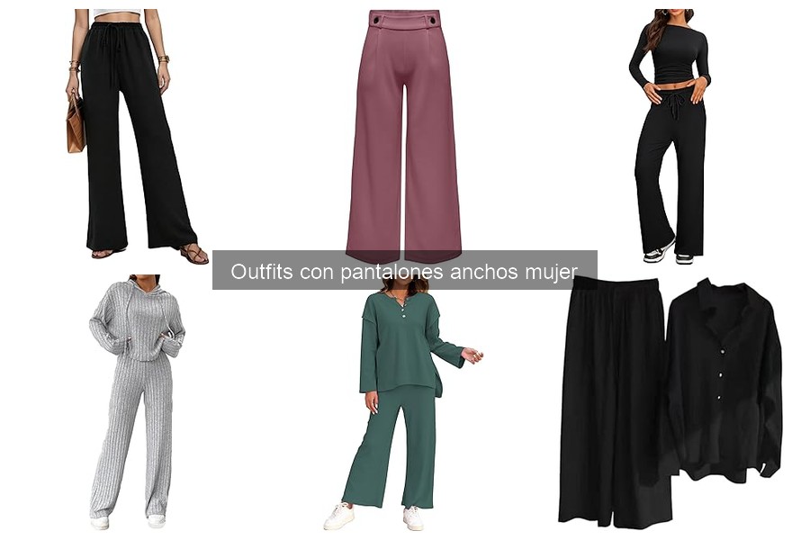 Dónde comprar pantalones anchos para mujer online