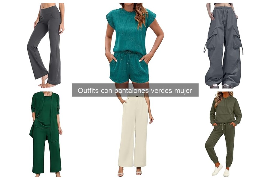 Dónde comprar pantalones verdes de calidad para mujer
