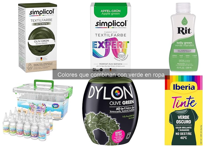 Dónde comprar ropa verde que combine bien online