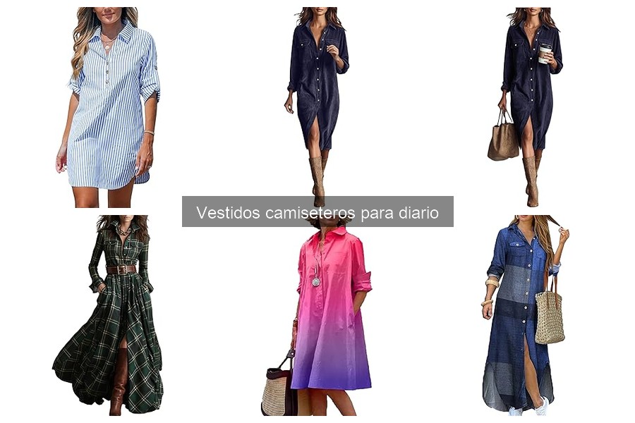 Dónde comprar vestidos camiseteros a buen precio