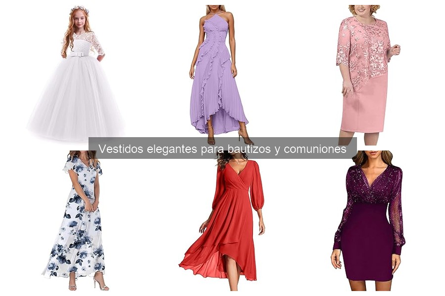 Dónde Comprar Vestidos Elegantes para Bautizos y Comuniones