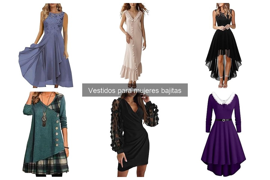 Dónde comprar vestidos para mujeres bajitas a buen precio