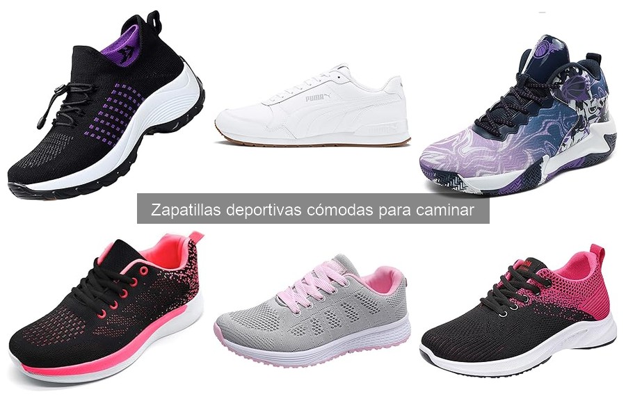 Dónde comprar zapatillas deportivas cómodas para caminar