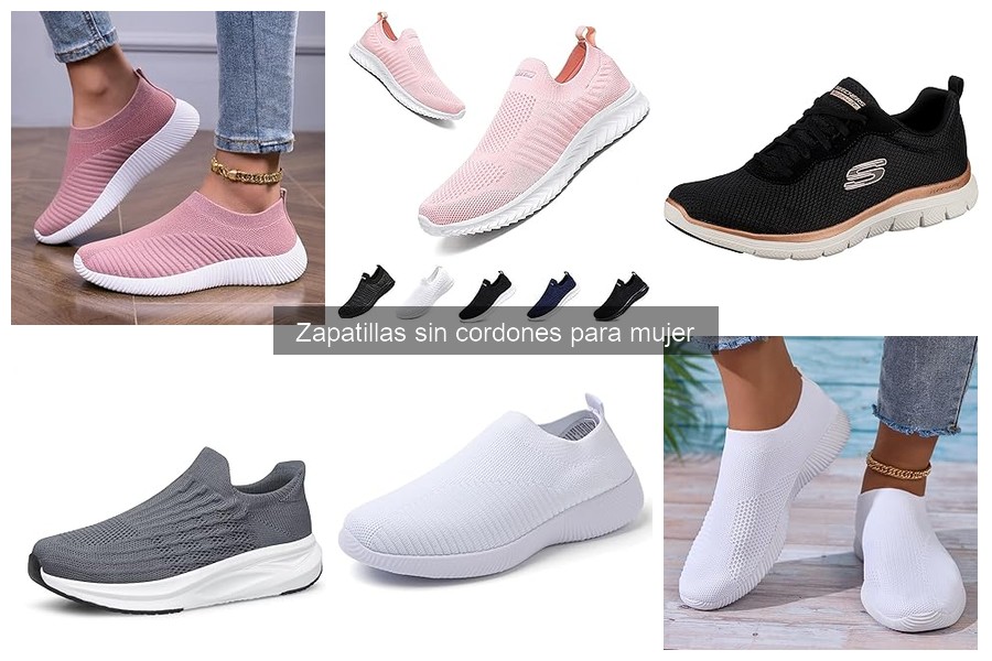 Dónde comprar zapatillas sin cordones para mujer online
