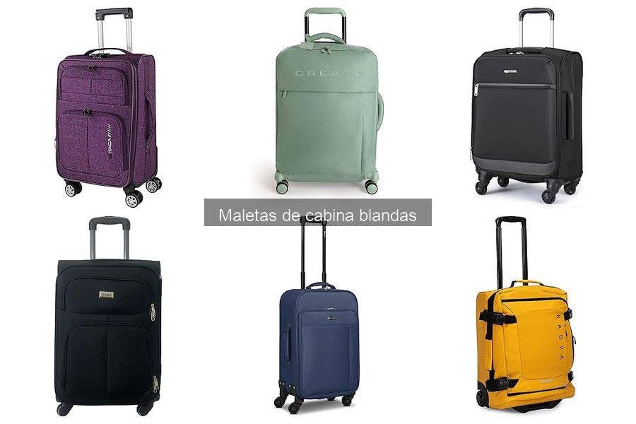Empaca como un experto: Maletas de cabina blandas